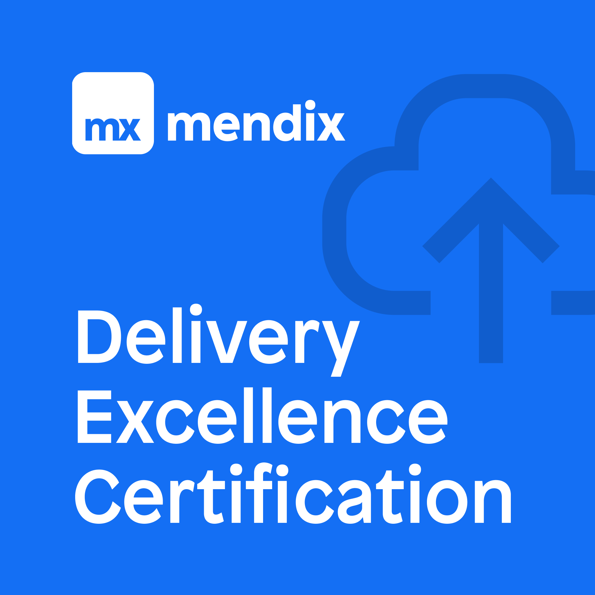 mendix delivery excellence voor CAPE mendix delivery excellence voor CAPE