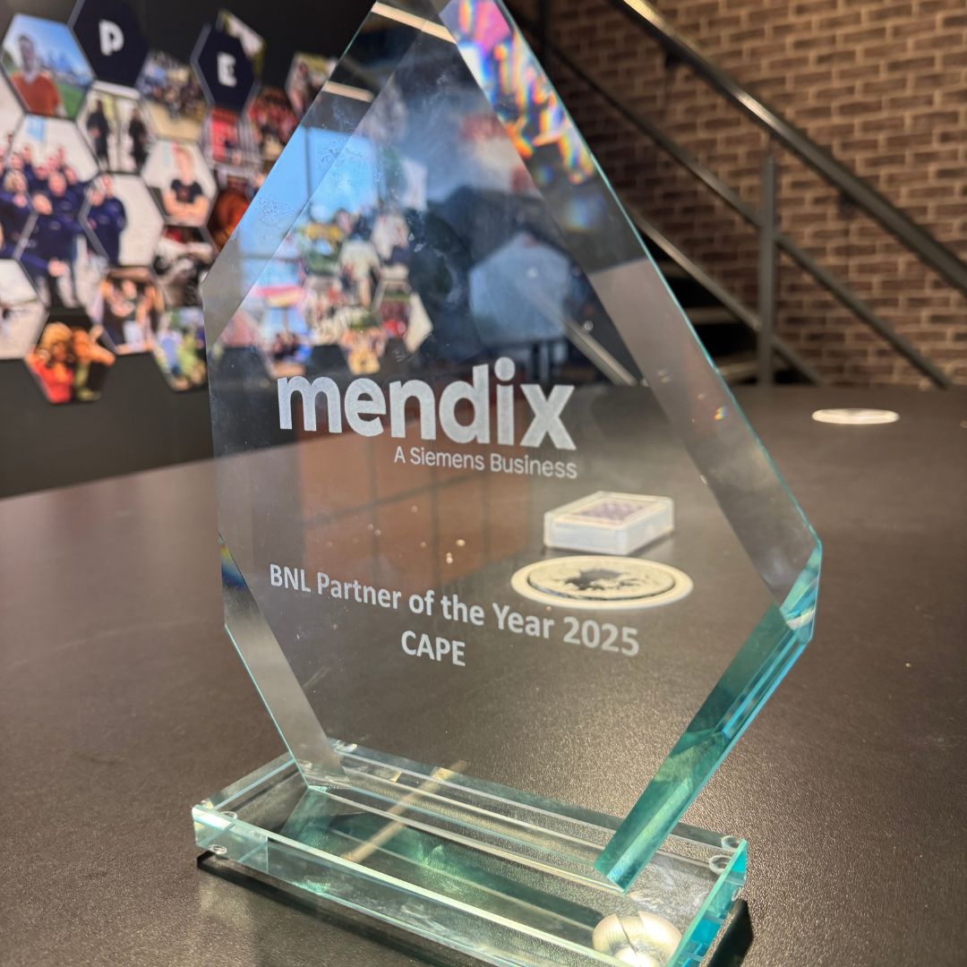 Mendix Benelux partner of the year